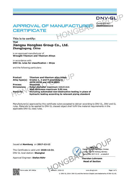 China Jiangsu Hongbao Group Co., Ltd. zertifizierungen